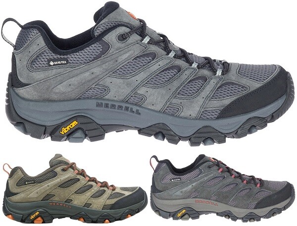 Scarpe da ginnastica Merrell Moab 3 Gore Tex outdoor escursionismo passeggio atletica uomo