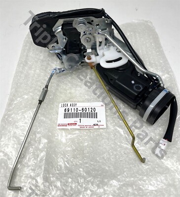 Genuine Toyota 69110-60120 Lock Assy Back Door 6911060120 OEM | eBay