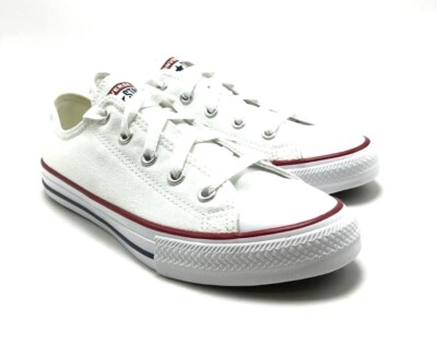 Converse Youth Chuck Taylor All Star Optical White Canvas Low Top