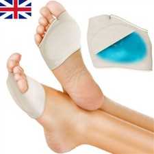 UK Ball Of Foot Cushion Gel Pads Metatarsal Insoles Mortons Neuroma Pain Relief