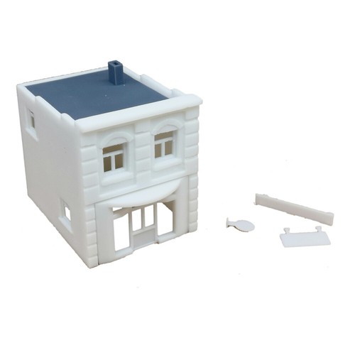 Outland Models Railway Layout Model Train Engine House (3 Stall) HO Scale 1