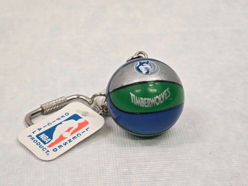 NBA Offizieller lizenzierter Basketball-Schlüsselanhänger Minnesota Timberwolves 1987 Lil Sports - Bild 5 von 7