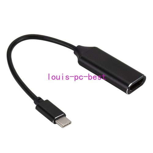 Cavo USB 3.1 Type-C a HDMI Adattatore Telefono Portatile Tablet a TV Monitor Connettore - Foto 4 di 4