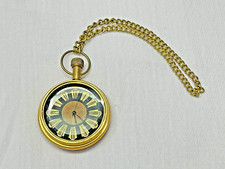Watch elgin vintage pocket Collectible Antique Brass Pocket Watch GIFT