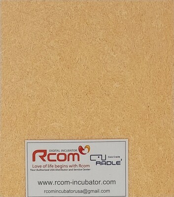 Rcom King Suro 20 Incubator - Replacement Humidity Pad - NEW