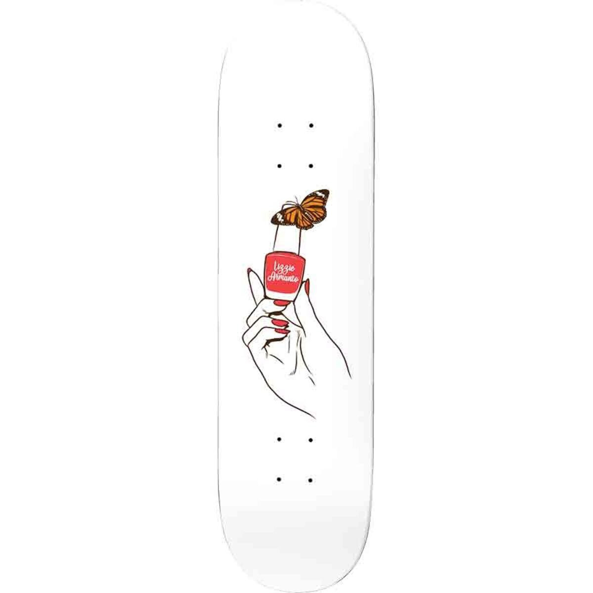 Birdhouse Skateboard Deck Lizzia Armanto Nails 8.0" x 31.5"