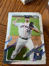 2021 Topps Chrome Base #122 Justin Verlander - Houston Astros