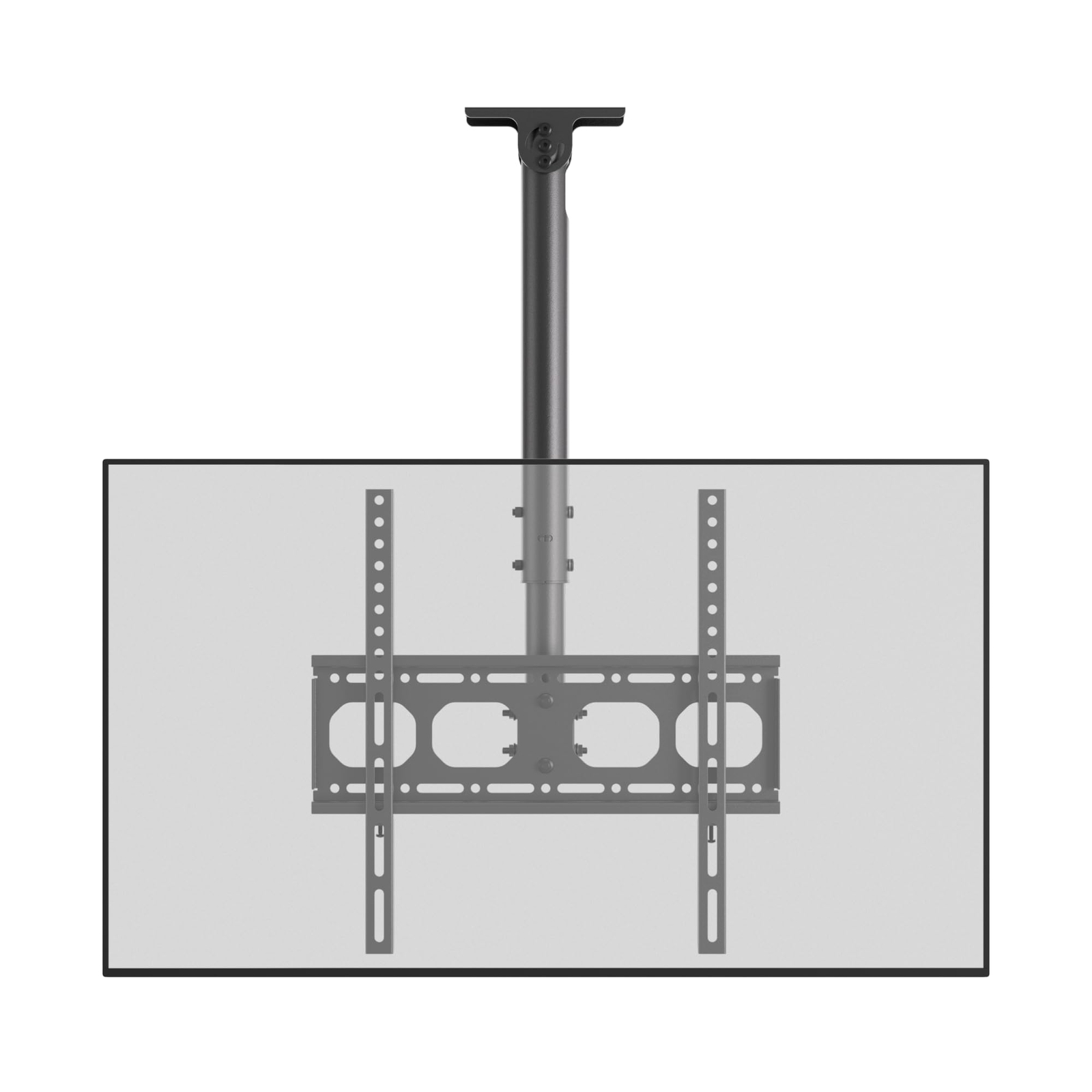 Ceiling TV Mount Ceiling Mount TV Bracket for Most 24-65 inch Flat/Curved TVs...-image