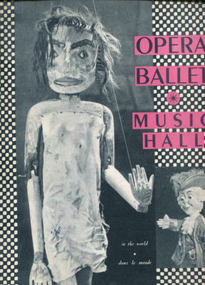 REVUE OPER BALLETT MUSIKHALLE NR. IV. JACQUES CHESNAIS. PUPPEN.