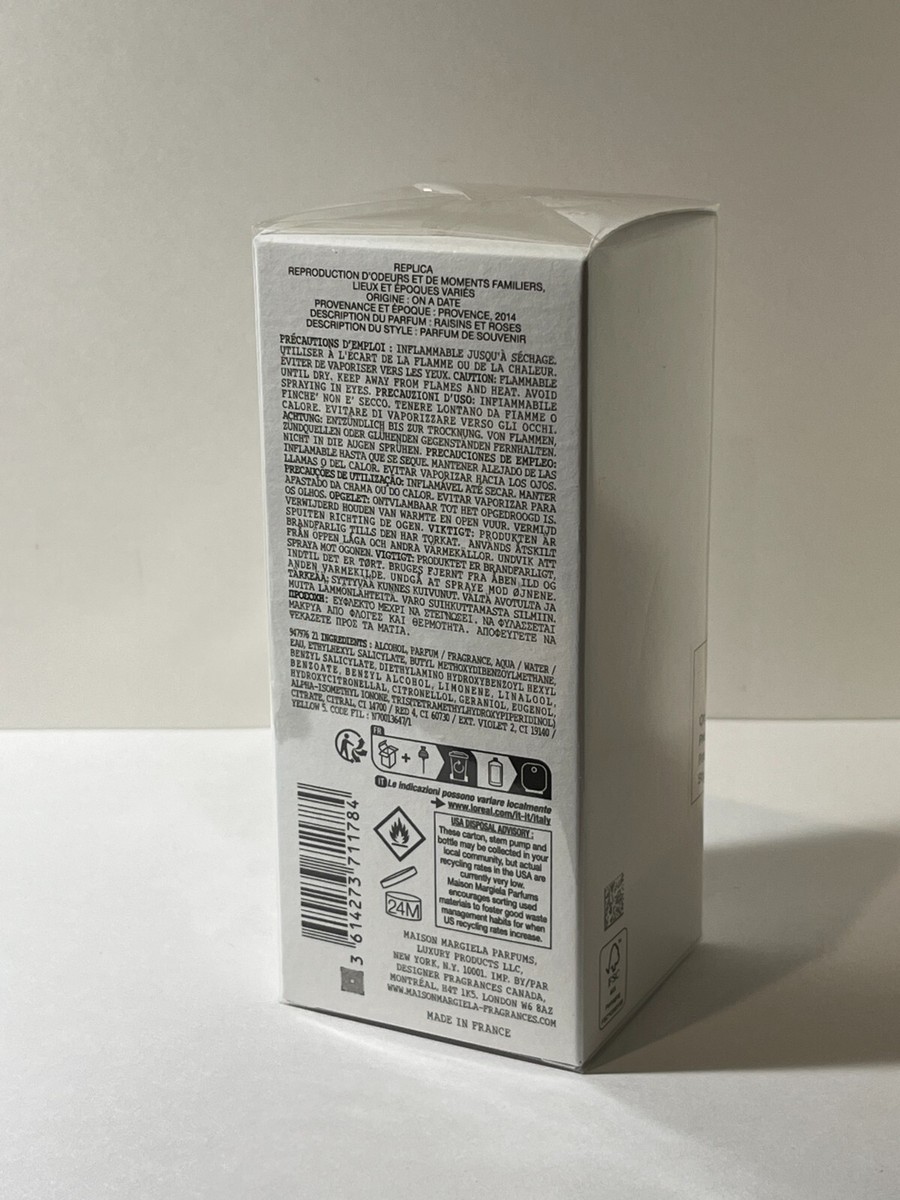 MAISON MARGIELA Replica On A Date Eau De Toilette oz/100 ml