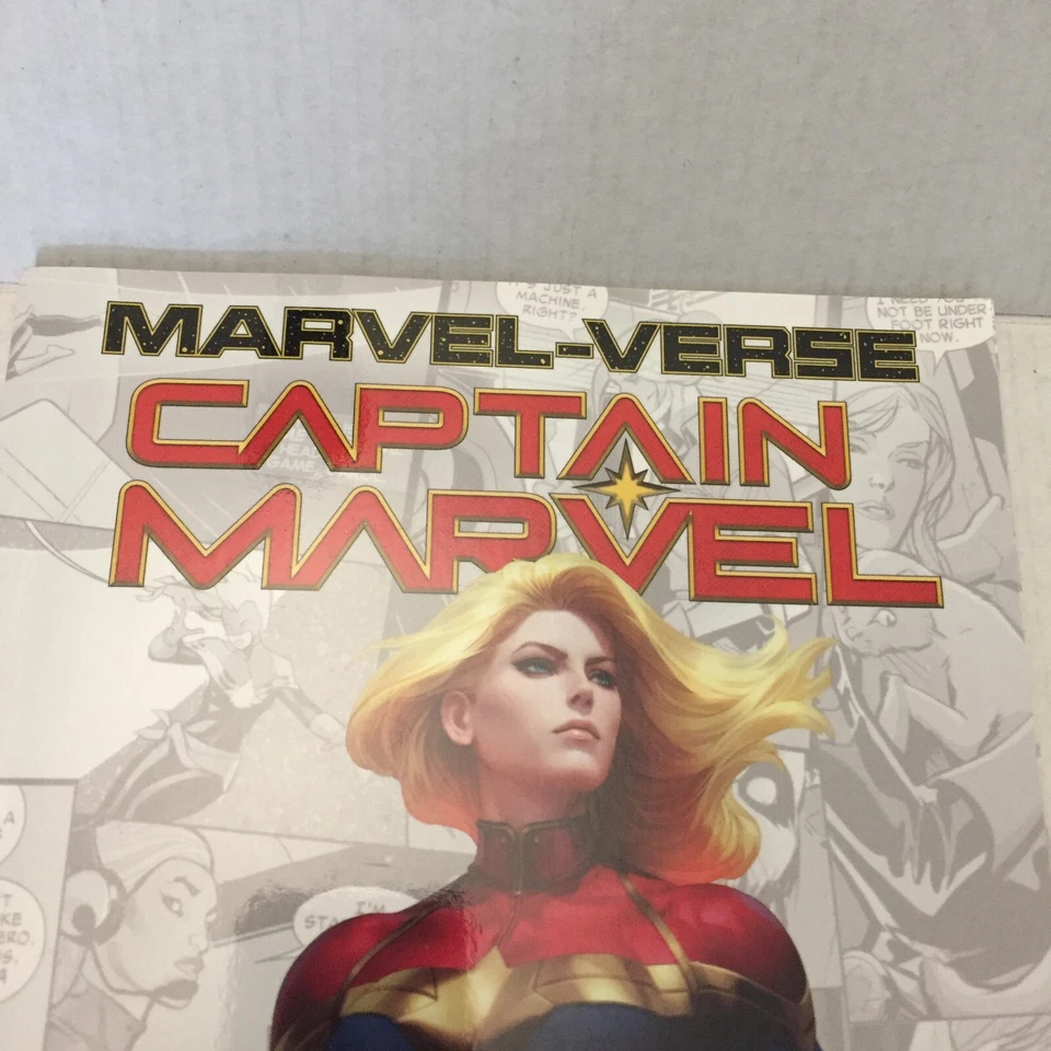 NEW Marvel Comics Marvel-Verse Captain Marvel Graphic Novel Foto 2 de 4