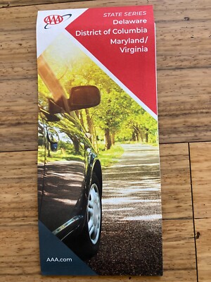 Map of Delaware, DC, Maryland, Virginia states.  NEW Paper