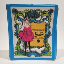 1968 MATTEL THE WORLD OF BARBIE DOLL CASE  1002 Accessory Tray