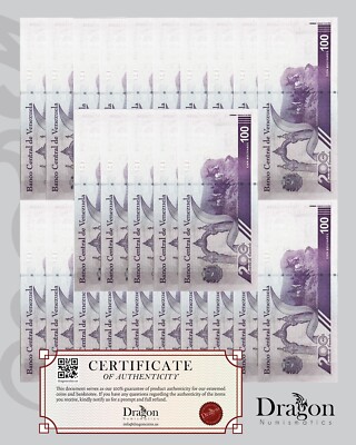 Venezuela 100 Banconote Digitali 2021 Qty 25 Circa 100 Milioni Di - Foto 11