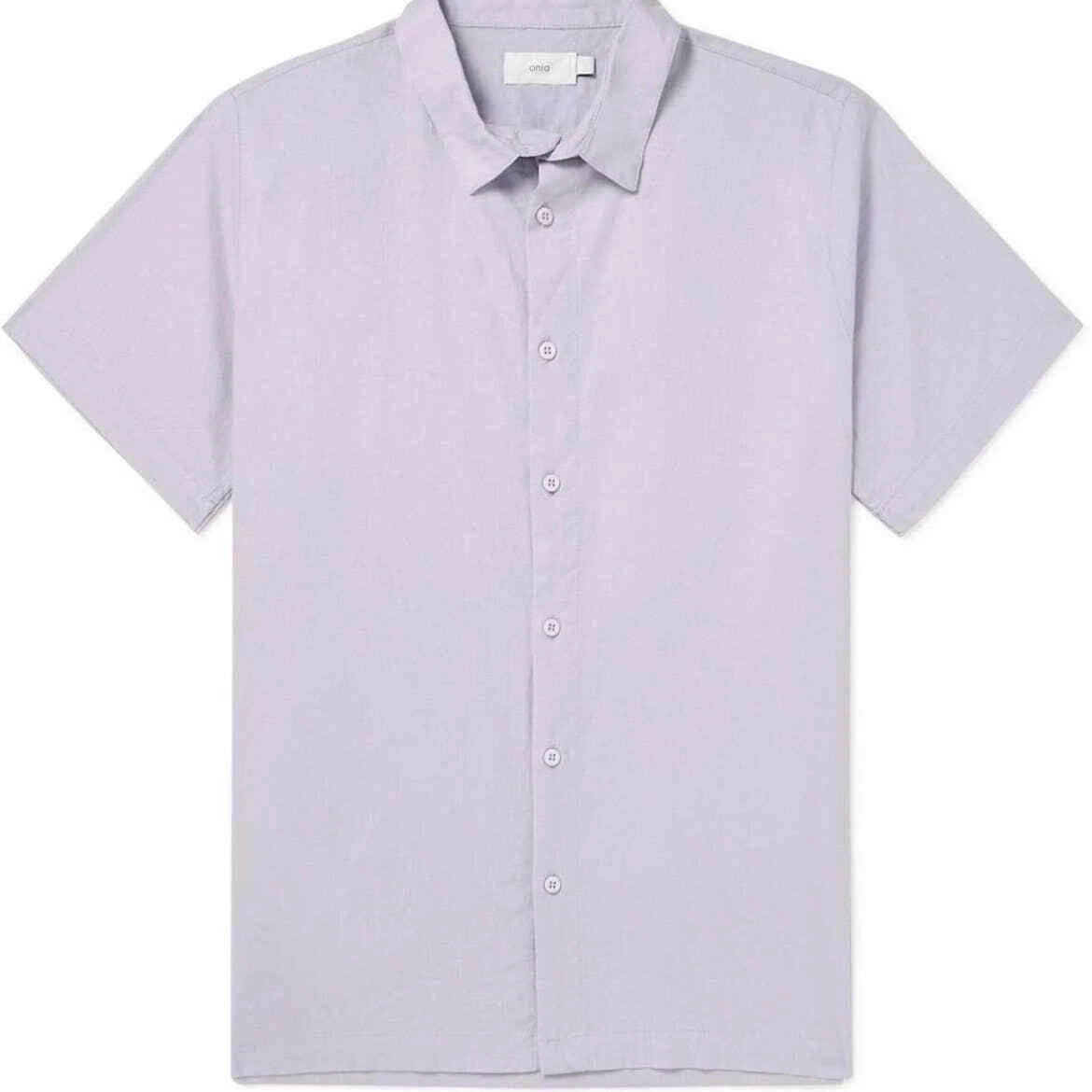 Onia Stretch Linen-blend Short Sleeve Casual Men’s Shirt Small Classic Spring