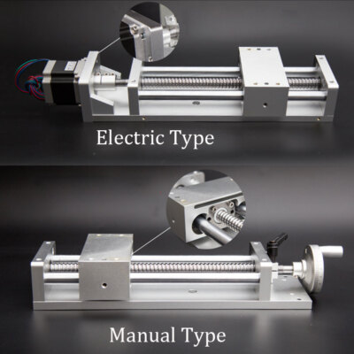 Linear Rail Cross Sliding Table SFU1605 Ballscrew Slide Module for Mill XYZ Axis