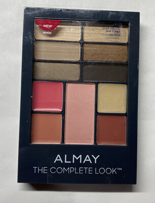 Almay the complete look palettes 100 light/medium skin tones sealed