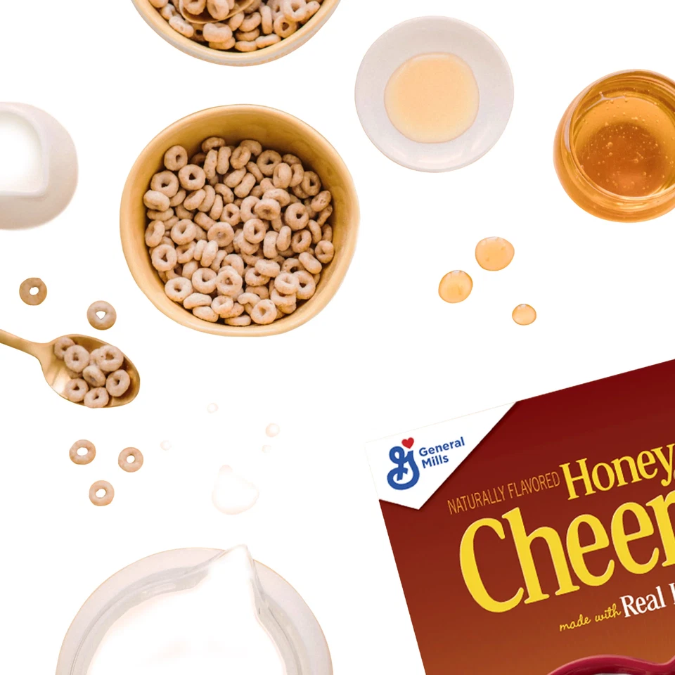 General Mills, Cereal Cheerios Mel Noz, 2 Sacos, 55 oz Total - Imagem 4 de 4