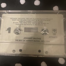 The Best Of Johnny Mathis 1975-1980 Cassette Tape.