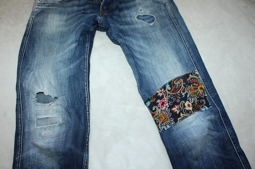 REPLAY BLUE HERREN ANBASS M914 JEANS EHER 32/32 SLIM SKINNY ca W32 L32 - Bild 5 von 8