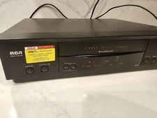RCA VR622HF VCR Stereo Hi-Fi 4-Head VHS Video Cassette Tape Player.