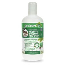 Grazers G1 Repellent Pesticide Free Deter Rabbits Deer Pigeons Geese 375ml 30m2