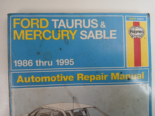 Ford Taurus Mercury Sable 1986-1995 manual de reparación Haynes 36074 EE. UU. - Imagen 2 de 24