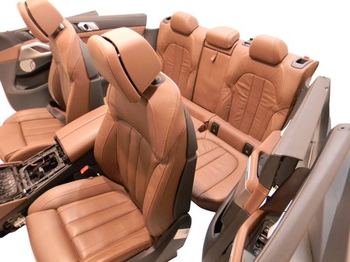 BMW G06 x6 Lederausstattung Komfortsitze Sitz Leder Seats Leather MERINO TARTUFO