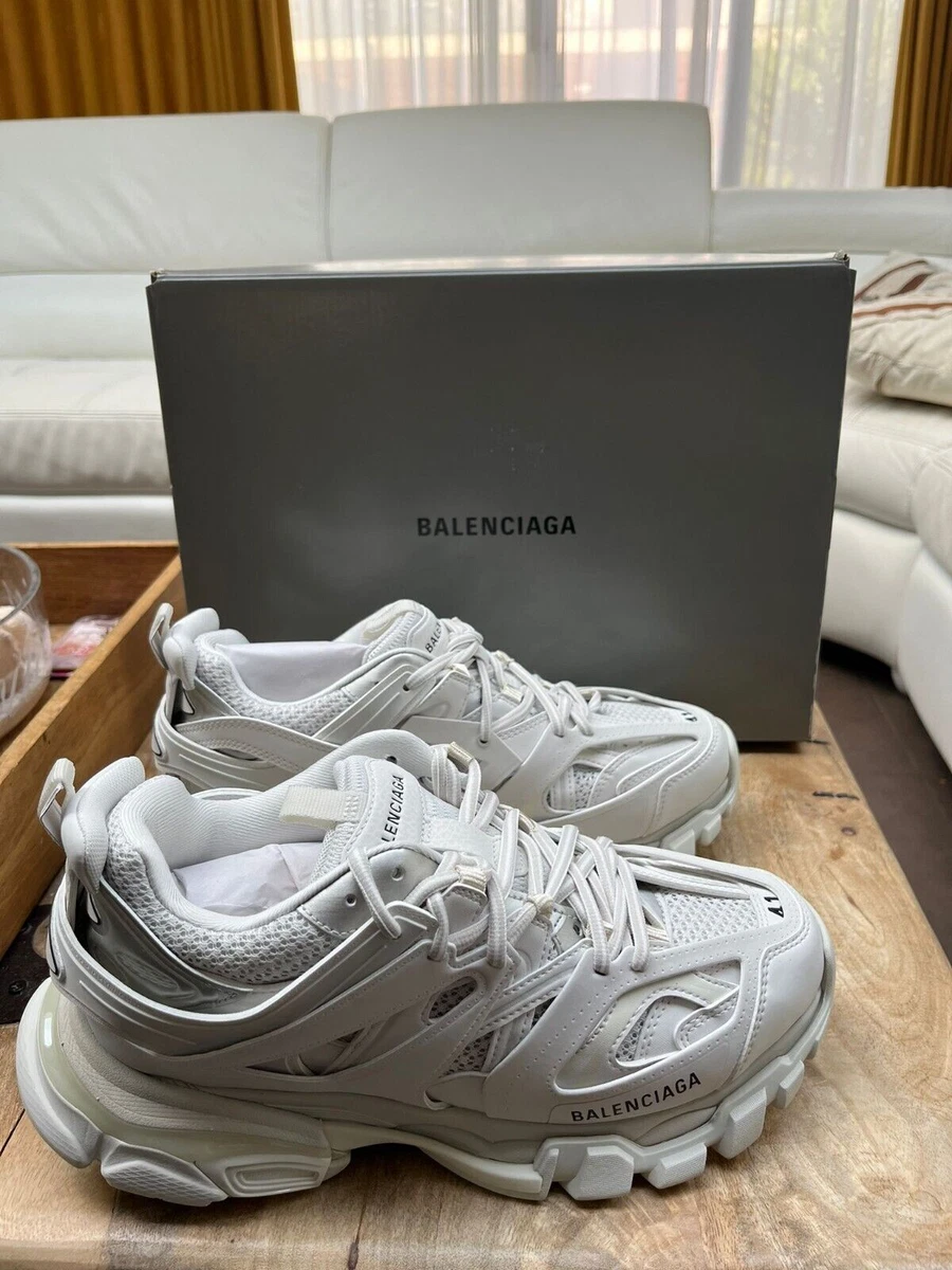 Balenciaga White Sneakers Size 41 eBay