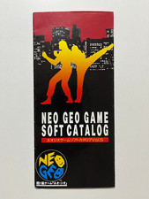 SNK Neo Geo AES Game Soft Catalog Vol.5 Japan (Ryuko no Ken Garou Densetsu 2)