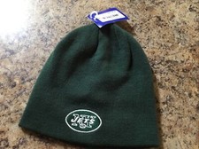 New York Jets Reebok NFL Adult OSFA Cuffless Knit Hat/Beanie NWT Free Ship