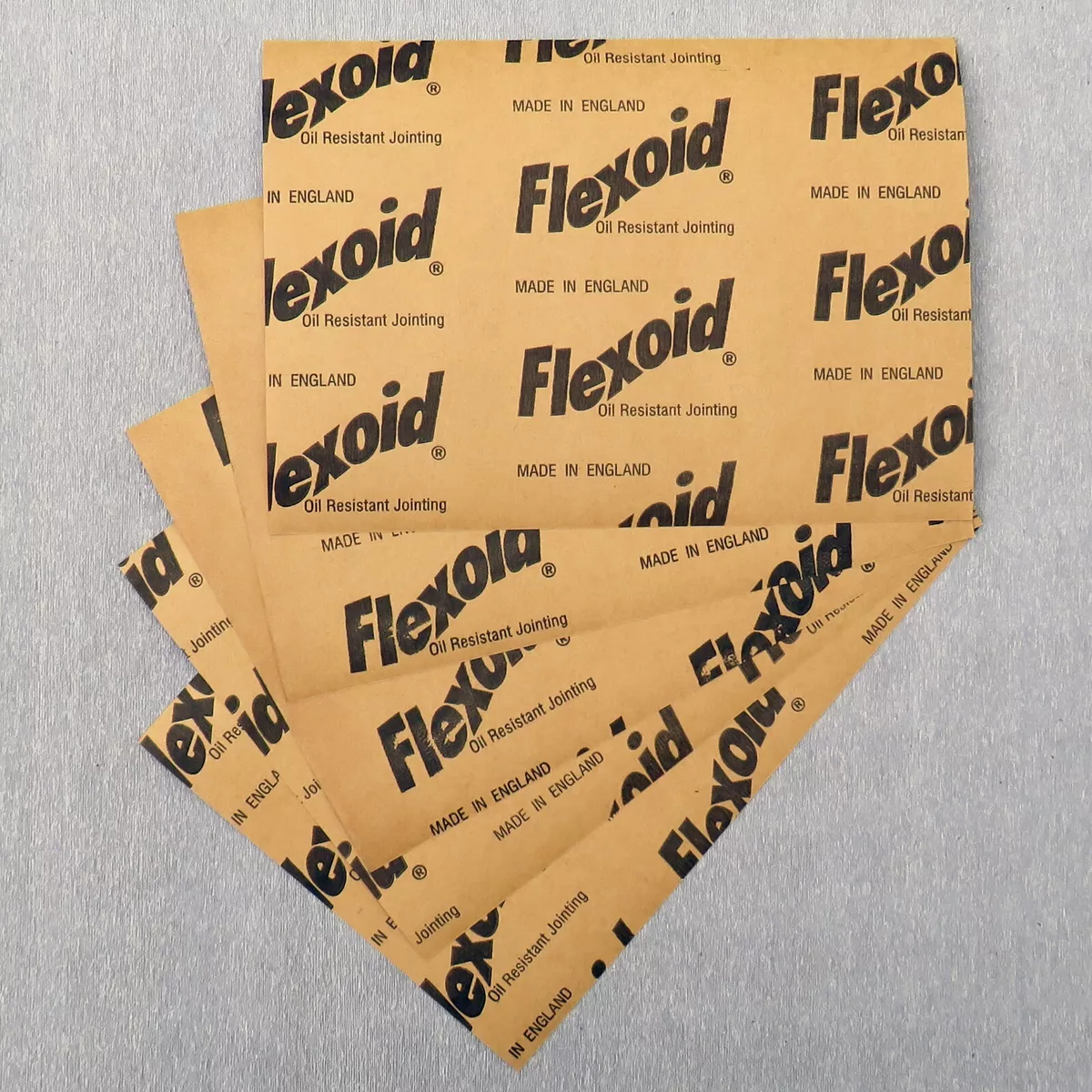 GASKET PAPER MATERIAL - FUEL, OIL & WATER RESISTANT- A4 SHEET SIZE FLEXOID  BRAND