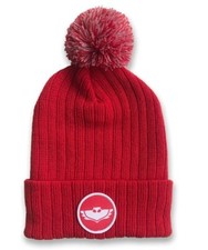 PJ MASKS - OWLETTE - CUSTOM KNIT POM POM HAT - RED