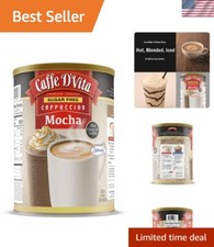 Caffe D  Vita Sugar Free Mocha Cappuccino Mix - Sugar Free Mocha Mix, Gluten F...