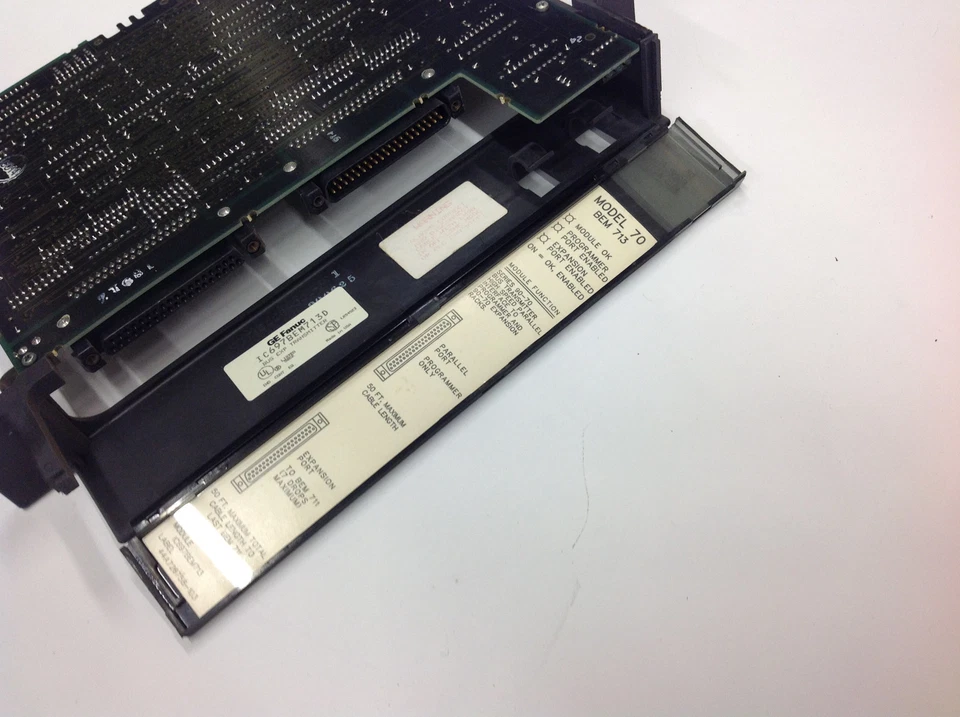 Controlador de bus Genius 90-70 PLC GE Fanuc IC697BEM713D. Estante usado #2 Foto 3 de 4