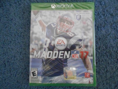 MADDEN NFL 17 XBOX ONE FACTORY SEALED!!! FREE FAST SHIP!!!!! | eBay