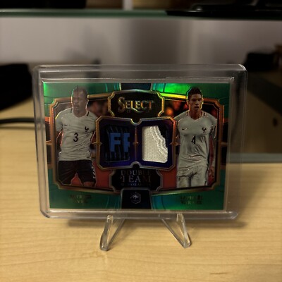 Patrice Evra Raphael Varane Dual Patch Green/5 2017 Select Soccer