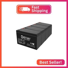 Mighty Max Battery ML8-12 - 12 Volt 8 AH SLA Battery - Pack of 4