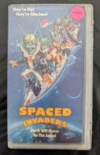 1990 Space Invaders VHS Tape