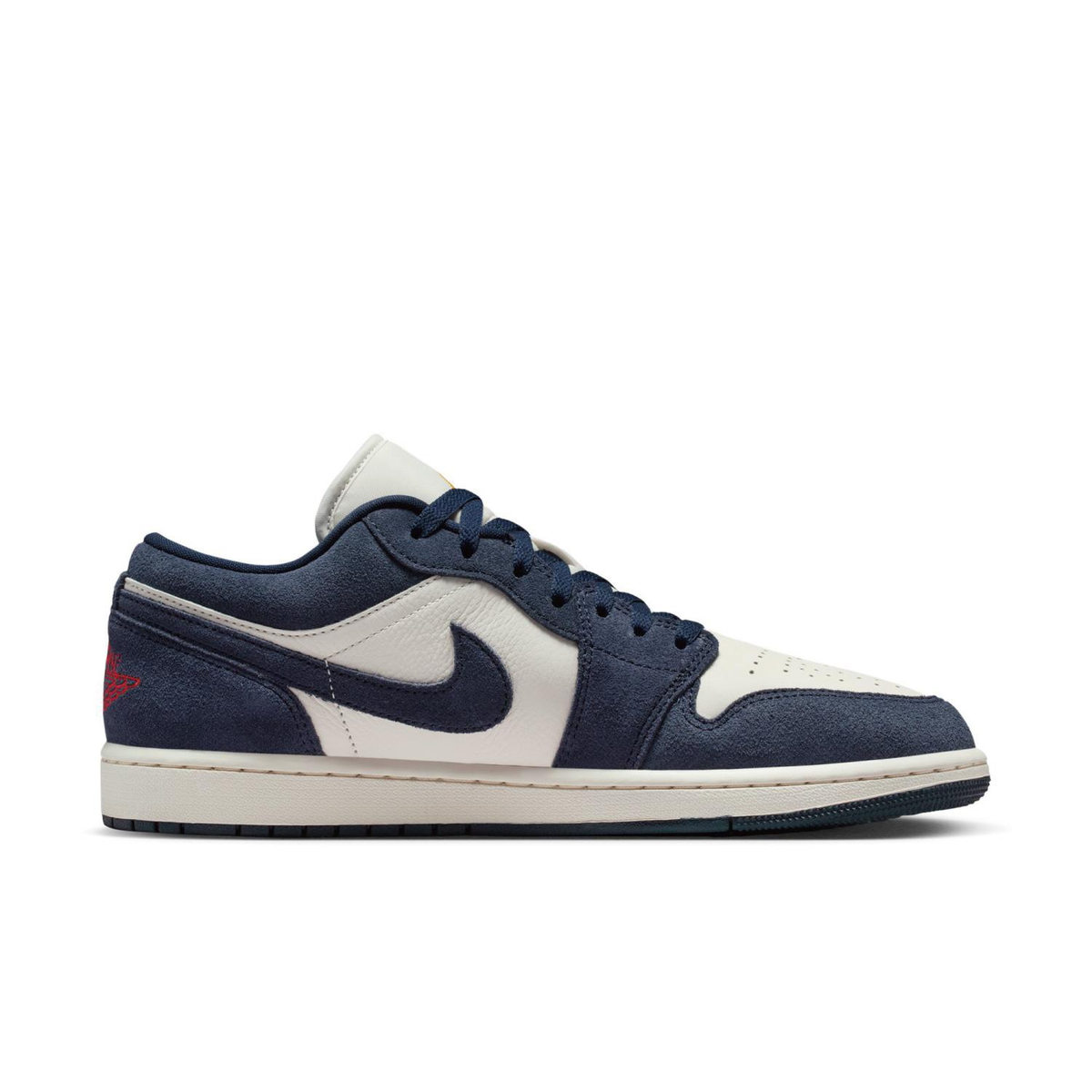 Nike Air Jordan 1 Low SE IO7448-400 Obsidian University Gold Men's