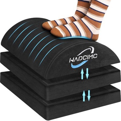 Foot Rest for Under Desk at Work, Foot Stool with Washable Cover, Comfortable...