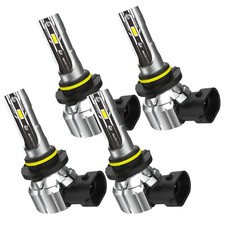 AUXITO 9005 9006 LED Headlights Kit Combo Bulbs High Low Beam Super White Bright