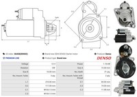 AS-PL Anlasser Starter 1.10 Kw FüR Ford Ka Fiesta Iv Mazda 121 Iii Rb Ja Jb