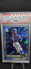 2022 Bowman Chrome Prospects Sapphire Jackson Chourio PSA 10! 1ST Bowman!