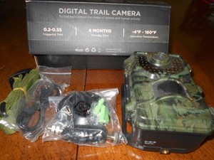 Digital Wildlife Trail Camera UNUSED still wrapped in box waterproof