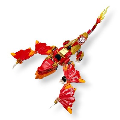 LEGO Ninjago: Kai's Fire Dragon Evo (71762) 100% Complete with
