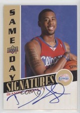 2008 Upper Deck Rookie Photo Shoot Same Day Signatures DeAndre Jordan Auto 9ih