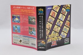WORLD HEROES 2 Neo Geo AES NEOGEO SNK ADK