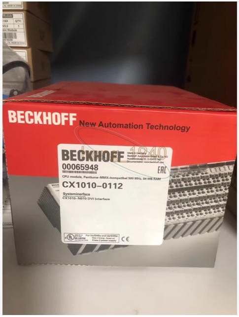 New One BECKHOFF CX1010-0112 PLC Module