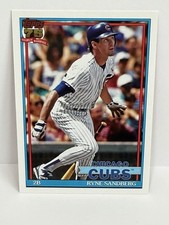 Ryne Sandberg Topps 2026 Series 1 1991 Insert #T91-25 Chicago Cubs MLB